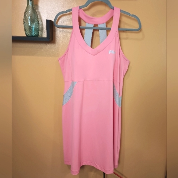 Fila Sport Pink and Gray Sports Athletic Dress size XL NWOT - Picture 9 of 16